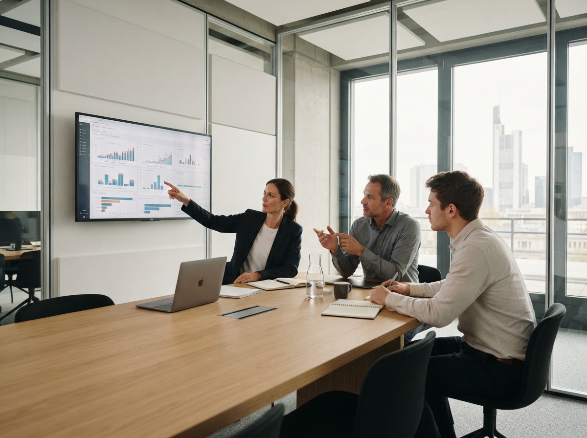 Helmorixy Team bei der Modellentwicklung für datengestützte Entscheidungsfindung